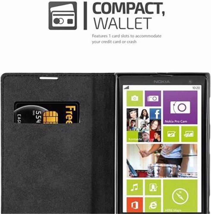 Produktbild Cadorabo Book Invisible Magnet Cover (Nokia Lumia 1020)