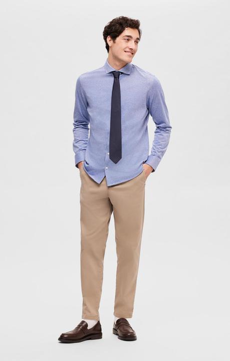 Image du produit Selected Homme Chemise à manches longues en piqué (XXL)