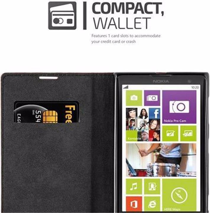 Produktbild Cadorabo Book Invisible Magnet Cover (Nokia Lumia 1020)