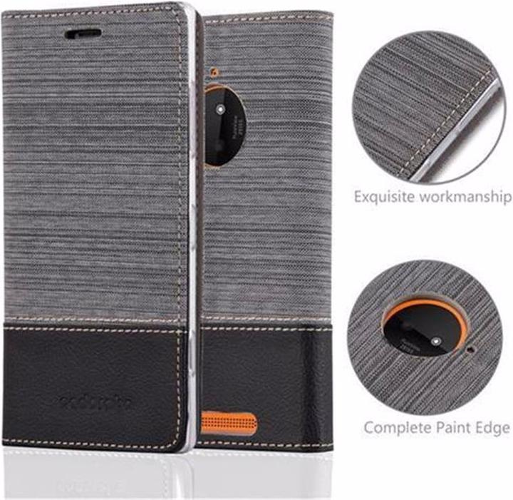 Produktbild Cadorabo Book Jeans Optik Cover (Nokia Lumia 830)