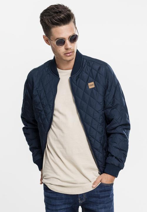 Actual product image Urban Classics Diamond Quilt Nylon Jacket (L)