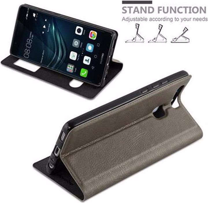 Produktbild Cadorabo Book mit View Doppelfenster Cover (Huawei P9)