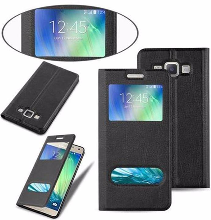 Produktbild Cadorabo Book mit View Doppelfenster Cover (Samsung Galaxy A3)