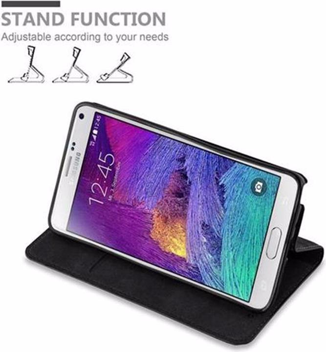 Productafbeelding Cadorabo Boek Onzichtbare Magneethoes (Samsung Galaxy Note 4)