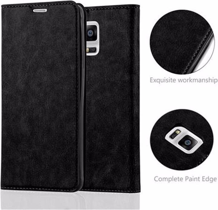 Productafbeelding Cadorabo Boek Onzichtbare Magneethoes (Samsung Galaxy Note 4)