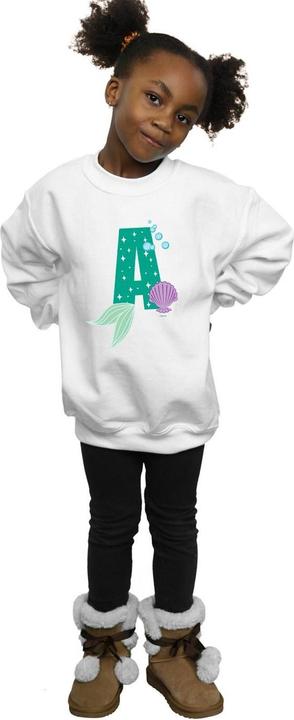 Produktbild Disney Alphabet A Is For Ariel Sweatshirt Mädchen (140, 146)