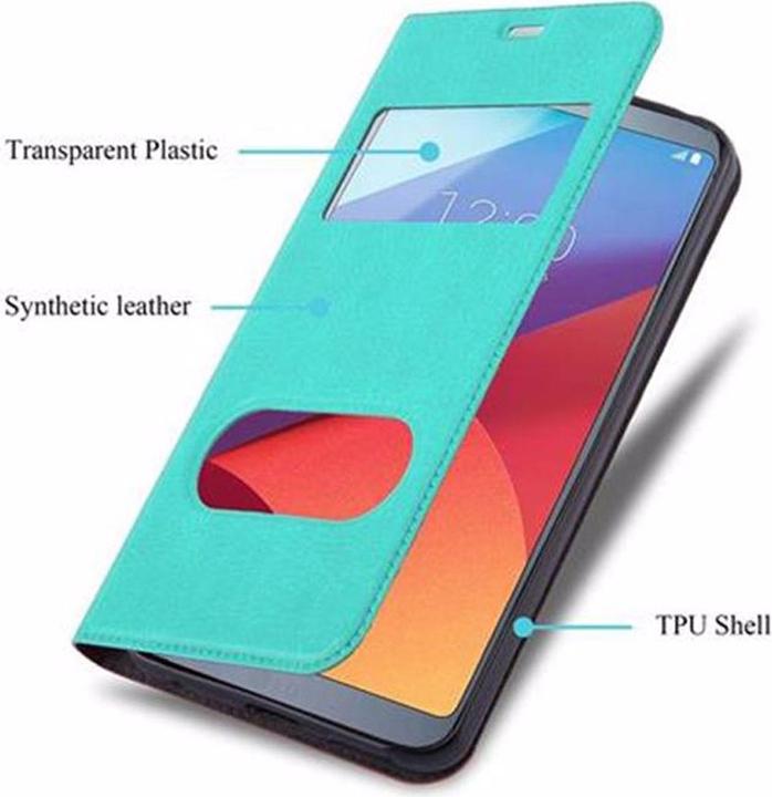 Productafbeelding Cadorabo Boek met Uitzicht Dubbele Raambedekking (LG G6)