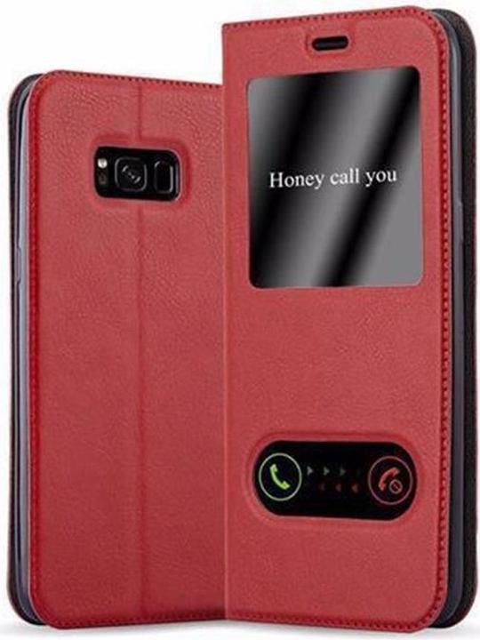 Produktbild Cadorabo Book mit View Doppelfenster Cover (Samsung Galaxy S8+)
