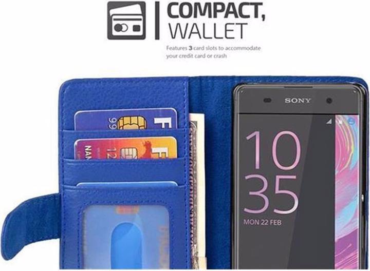 Immagine prodotto Cadorabo Libro con 3 slot per carte Copertina (Sony Xperia XA)