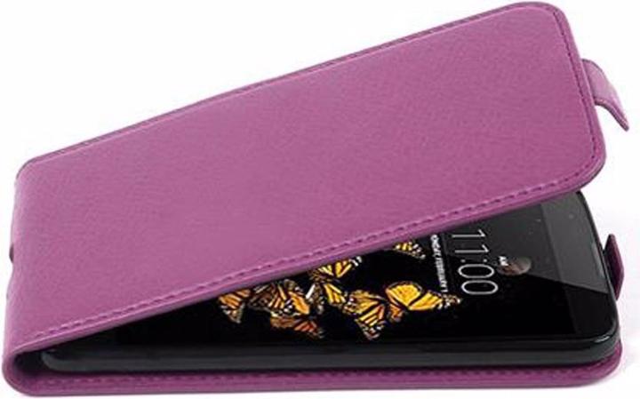 Productafbeelding Cadorabo Flip met structuurhoes (LG K8)