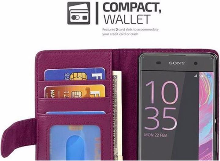 Immagine prodotto Cadorabo Libro con 3 slot per carte Copertina (Sony Xperia XA)