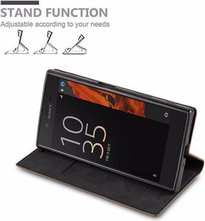 Immagine prodotto Cadorabo Copertina magnetica invisibile del libro (Sony Xperia X Compact)