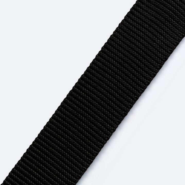 Produktbild Prym Gurtband für Rucksäcke, schwarz 25 mm, Kassette 10 m
