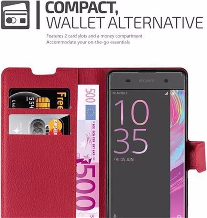 Produktbild Cadorabo Book mit Standfunktion Cover (Sony Xperia XA)