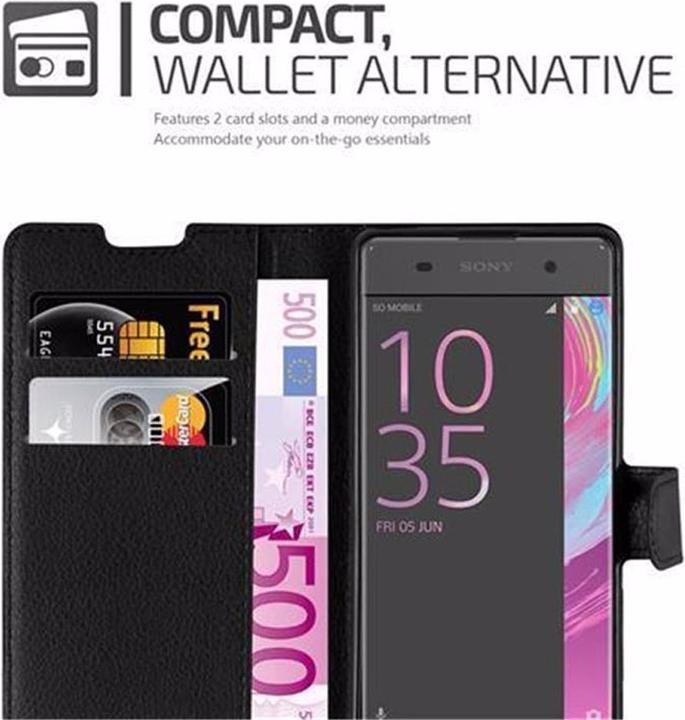 Produktbild Cadorabo Book mit Standfunktion Cover (Sony Xperia XA)