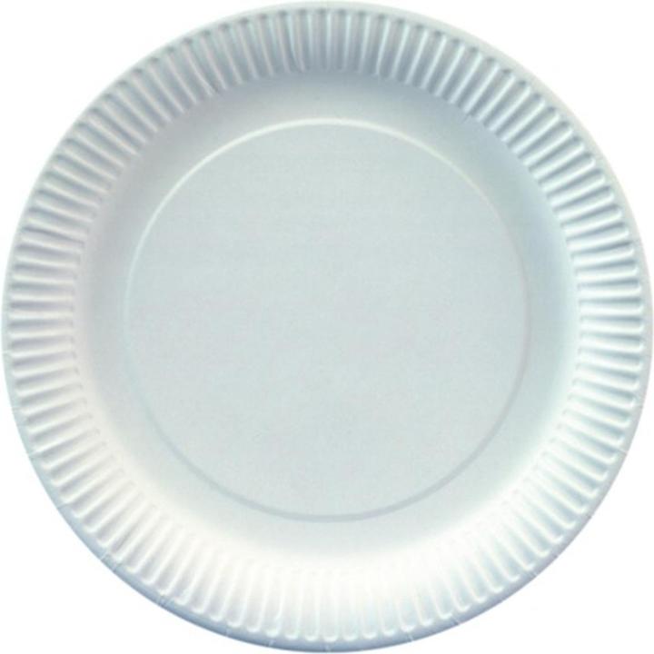Productafbeelding Papstar Borden Wegwerpservies puur Materiaal: 100 % maagdelijk vezelkarton Kleur: wit (100 x)
