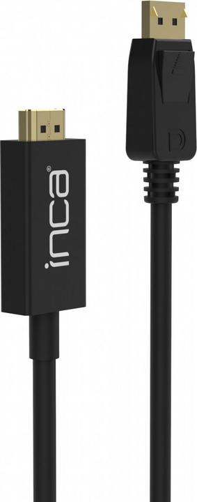 Immagine prodotto Inca DisplayPort a HDMI, lunghezza cavo 1,8 m, 10,2 Gbit/s (max.) (1.80 m, DisplayPort, HDMI)
