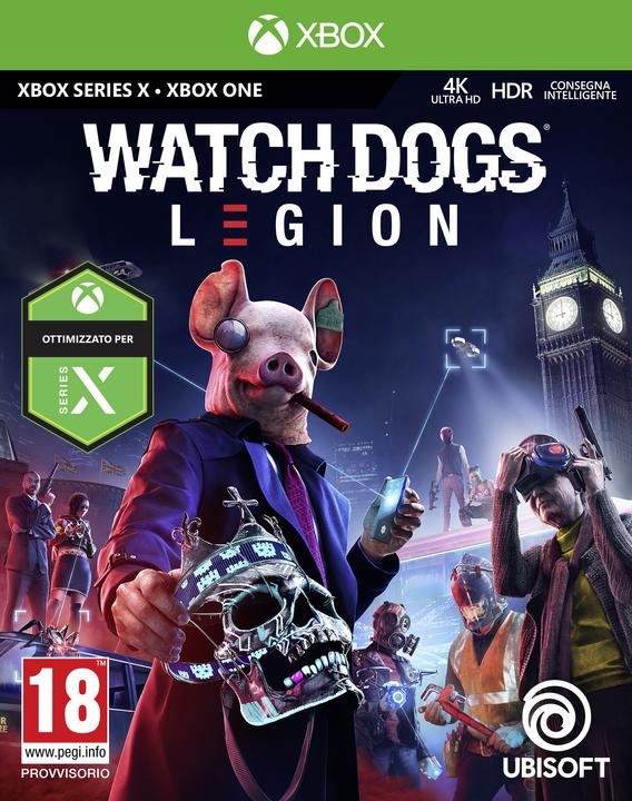 Actual product image Ubisoft Watch Dogs: Legion, Xbox One Standard Multilingual (Xbox One S, DE)