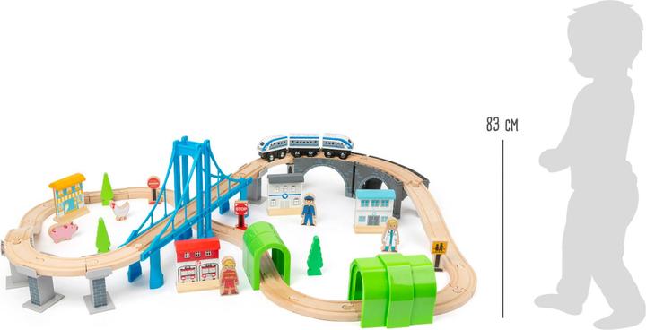 Image du produit small foot Chemin de fer en bois Pont