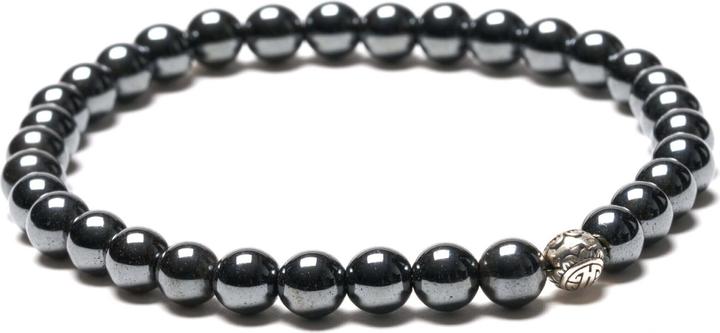 Image du produit Balibay Samas (20 cm, Argent sterling 925, Hématite, Pierre précieuse)