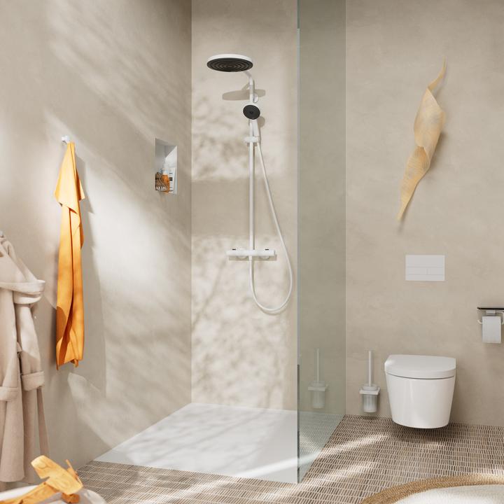 Produktbild hansgrohe Pulsify S Puro Duschsystem 260, 1jet, Ecostat Fine, Handbrause 3jet, EcoSmart