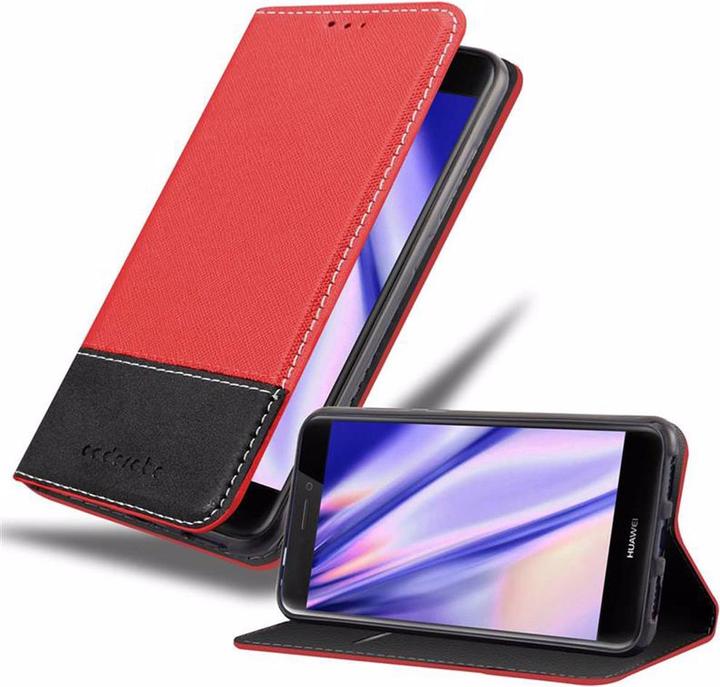 Productafbeelding Cadorabo Boek X Portemonnee Hoesje (Huawei P8 Lite (2017))