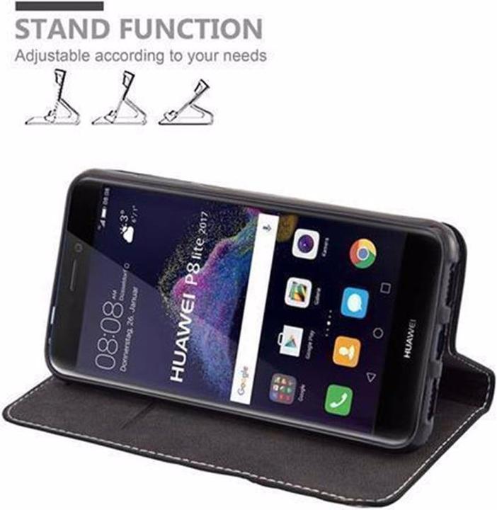 Productafbeelding Cadorabo Boek X Portemonnee Hoesje (Huawei P8 Lite (2017))