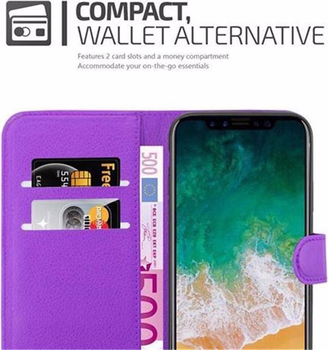 Productafbeelding Cadorabo Boek met kaft met standfunctie (Apple iPhone X)