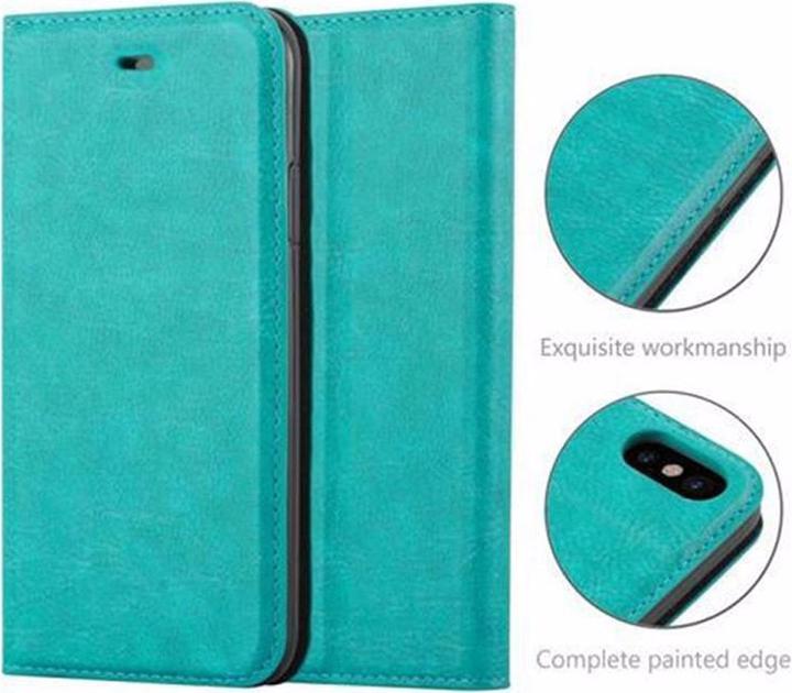 Produktbild Cadorabo Book Invisible Magnet Cover (Apple iPhone X, Apple iPhone XS)