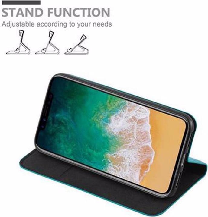 Produktbild Cadorabo Book Invisible Magnet Cover (Apple iPhone X, Apple iPhone XS)