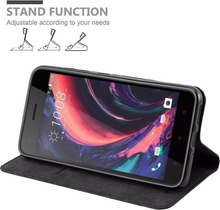 Productafbeelding Cadorabo Boek Onzichtbare Magneethoes (HTC Desire 10 Pro)