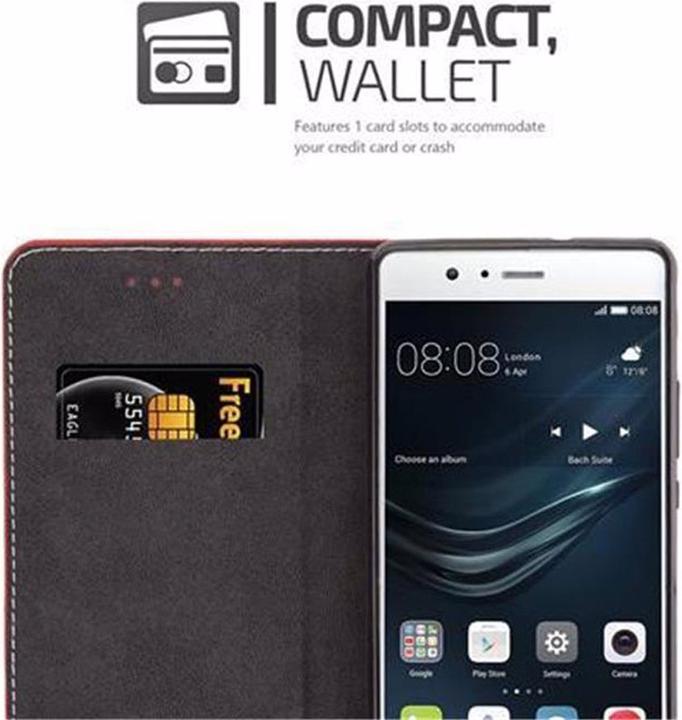 Productafbeelding Cadorabo Boek X Portemonnee Hoesje (Huawei P9 Lite)