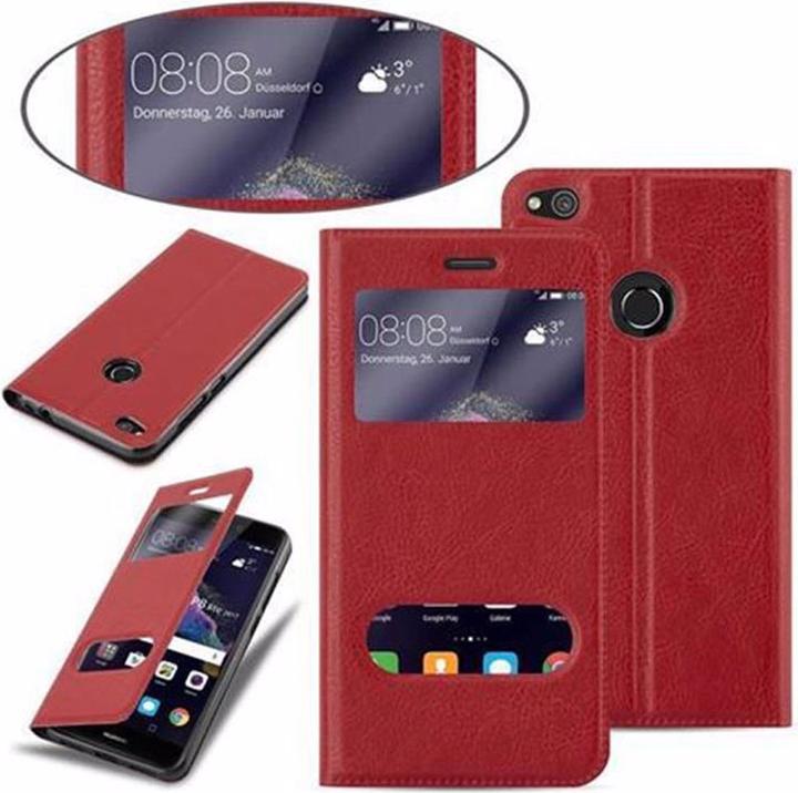 Productafbeelding Cadorabo Boek met Uitzicht Dubbele Raambedekking (Huawei P8 Lite (2017), Huawei P9 Lite (2017))