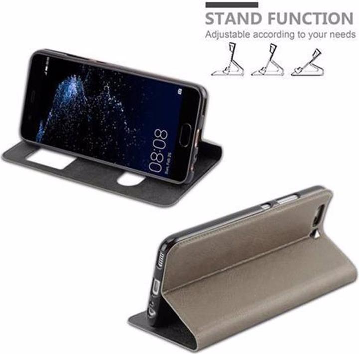 Produktbild Cadorabo Book mit View Doppelfenster Cover (Huawei P10)
