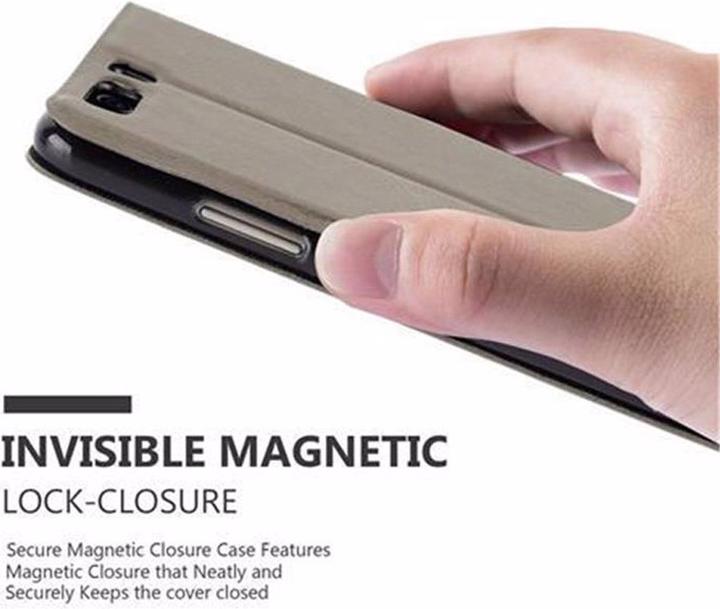 Produktbild Cadorabo Book mit View Doppelfenster Cover (Huawei P10)