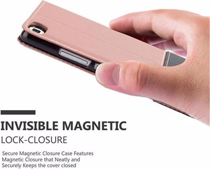 Actual product image Cadorabo Book X Wallet Cover (Huawei P8)