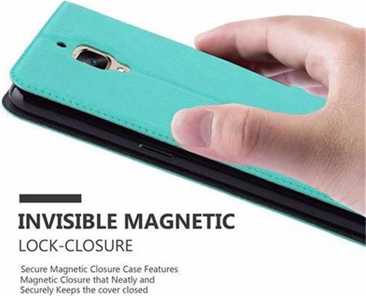Actual product image Cadorabo Book with View double window cover (OnePlus 3T)