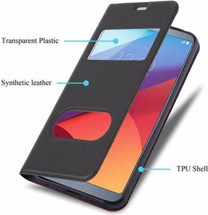 Produktbild Cadorabo Book mit View Doppelfenster Cover (LG G6)
