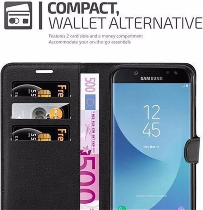 Actual product image Cadorabo Book with stand function cover (Samsung Galaxy J7 2017)