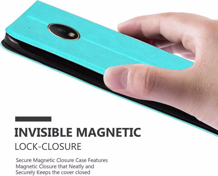 Produktbild Cadorabo Book mit View Doppelfenster Cover (Motorola Moto G5 Plus)