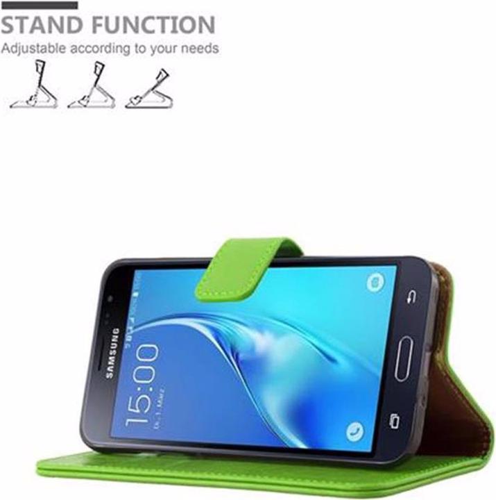 Actual product image Cadorabo Book Luxury Cover (Samsung Galaxy J3 (2016))