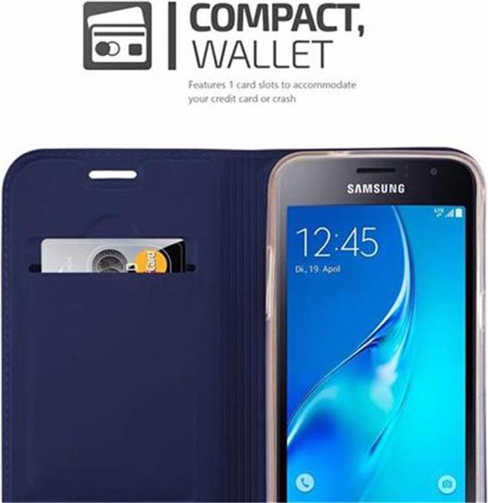 Actual product image Cadorabo Book Classy Style Cover (Samsung Galaxy J1 (2016))