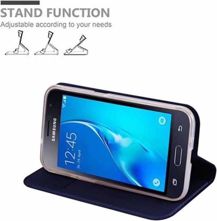Actual product image Cadorabo Book Classy Style Cover (Samsung Galaxy J1 (2016))