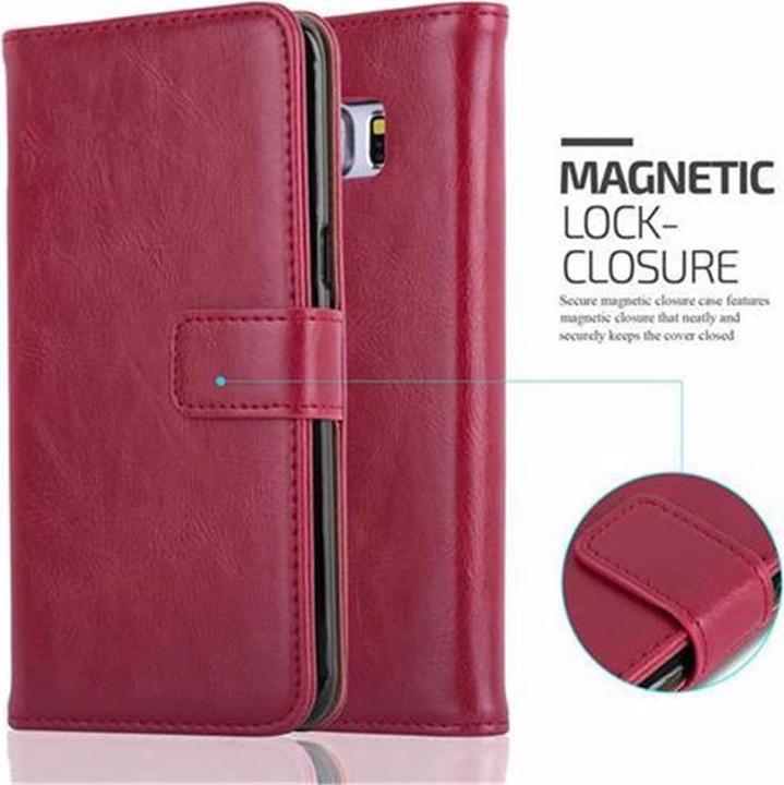 Produktbild Cadorabo Book Luxury Cover (Samsung Galaxy S6 Edge)
