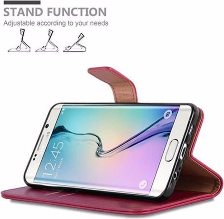 Produktbild Cadorabo Book Luxury Cover (Samsung Galaxy S6 Edge)
