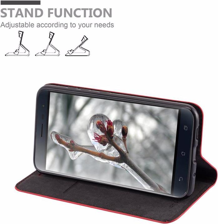 Produktbild Cadorabo Book Invisible Magnet Cover (Asus Zenfone 3)