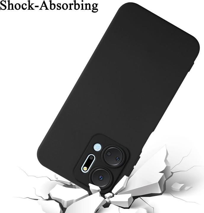 Image du produit Cadorabo Housse pour Honor x7a TPU avec protection liquide en silicone (Honor X7a)