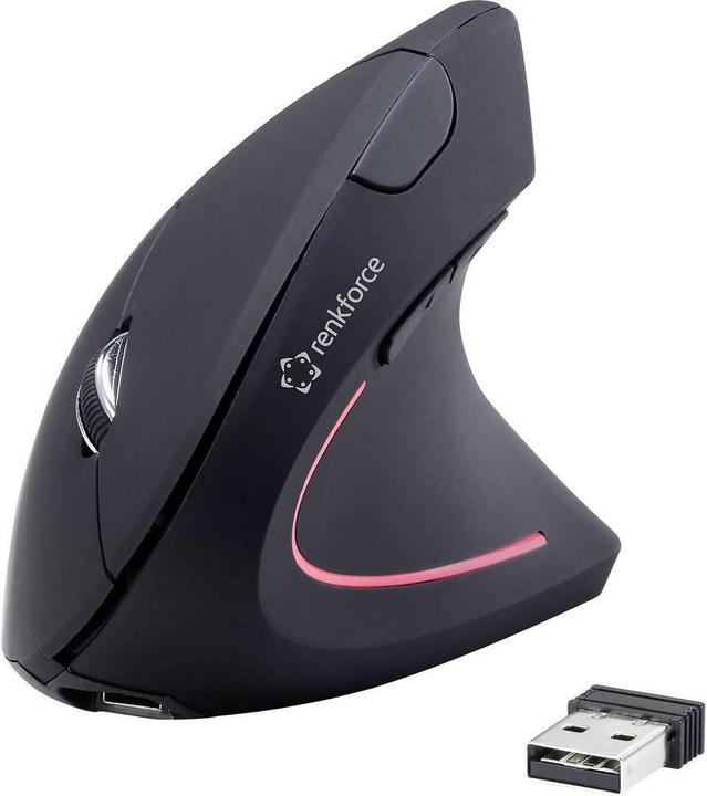 Produktbild Renkforce RF-WM-322 Maus RF Wireless Optisch 1600 DPI rechts (Kabellos)