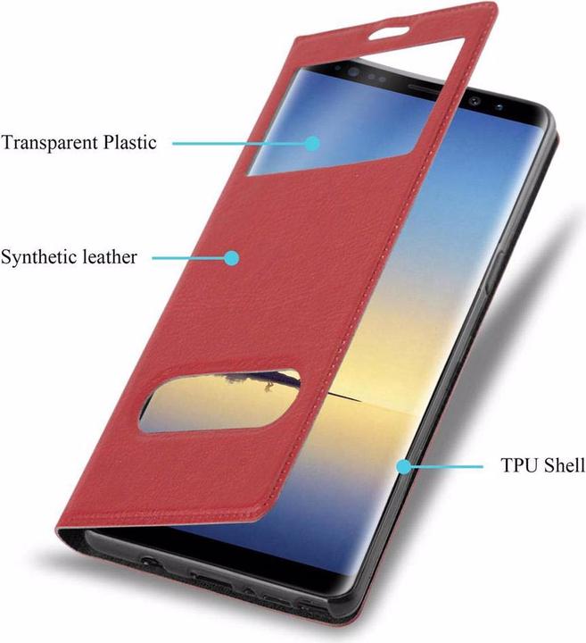 Productafbeelding Cadorabo Boek met Uitzicht Dubbele Raambedekking (Samsung Galaxy Note 8)