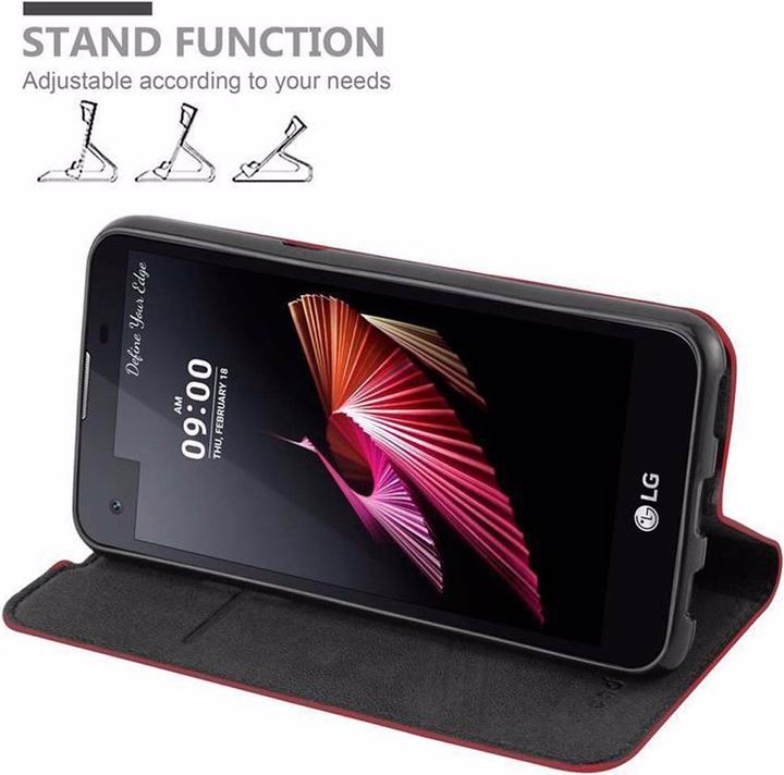 Produktbild Cadorabo Book Invisible Magnet Cover (LG X Screen)